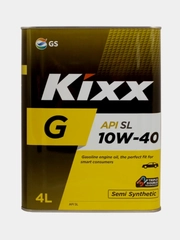 Масло моторное Kixx G1 SL 10W-40, полусинтетика