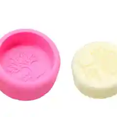 Розовый молд-форма для мыла "Natural soap"