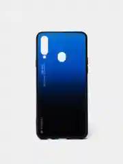 Синий чехол Samsung A01, A10, A20S, A20/A30, A40, A50, A51, A70, A71, A7 2018, A8 2018 градиент