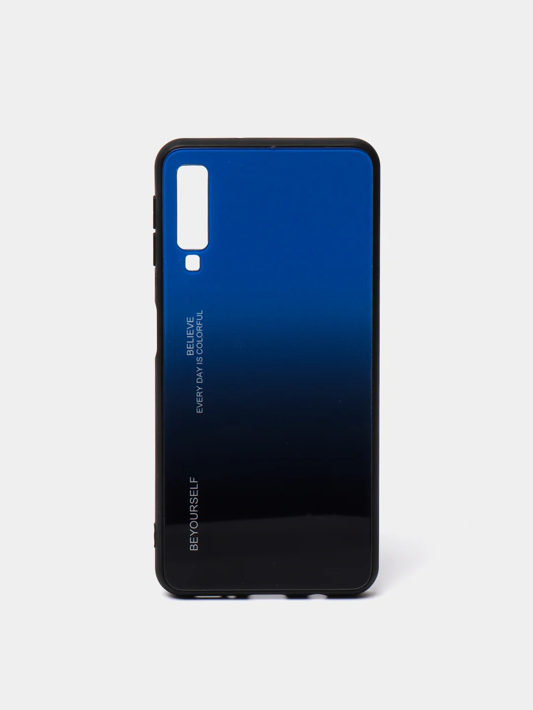 Синий чехол Samsung A01, A10, A20S, A20/A30, A40, A50, A51, A70, A71, A7 2018, A8 2018 градиент