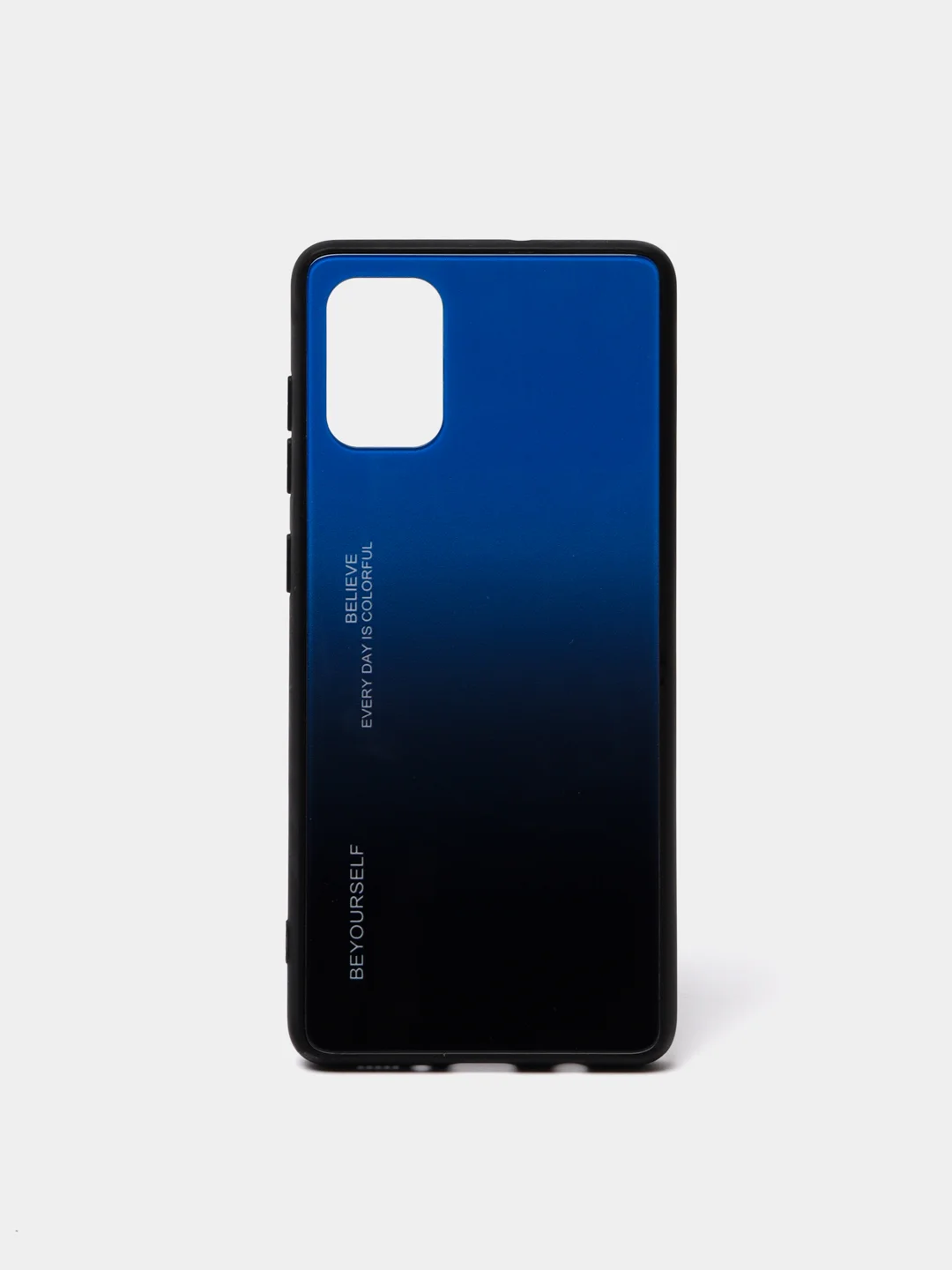 Синий чехол Samsung A01, A10, A20S, A20/A30, A40, A50, A51, A70, A71, A7 2018, A8 2018 градиент