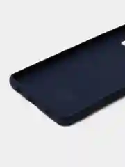 Темно-синий силиконовый чехол Samsung Galaxy S6 edge S7 S8 Plus S9 S10 S10E S20 A51 A71 S20FE A52 A72