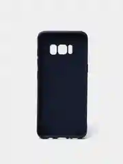 Темно-синий силиконовый чехол Samsung Galaxy S6 edge S7 S8 Plus S9 S10 S10E S20 A51 A71 S20FE A52 A72
