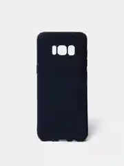 Темно-синий силиконовый чехол Samsung Galaxy S6 edge S7 S8 Plus S9 S10 S10E S20 A51 A71 S20FE A52 A72