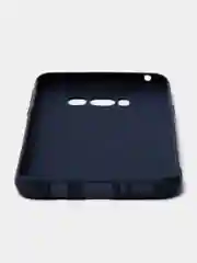 Темно-синий силиконовый чехол Samsung Galaxy S6 edge S7 S8 Plus S9 S10 S10E S20 A51 A71 S20FE A52 A72