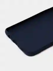 Темно-синий силиконовый чехол Samsung Galaxy S6 edge S7 S8 Plus S9 S10 S10E S20 A51 A71 S20FE A52 A72