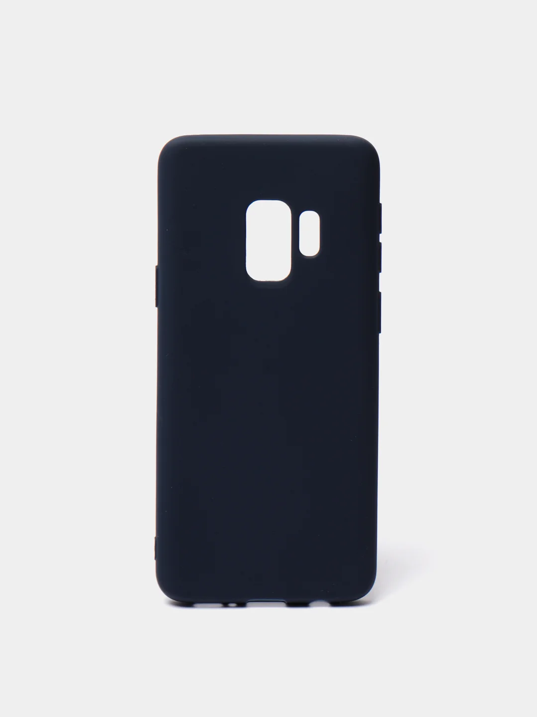 Темно-синий силиконовый чехол Samsung Galaxy S6 edge S7 S8 Plus S9 S10 S10E S20 A51 A71 S20FE A52 A72