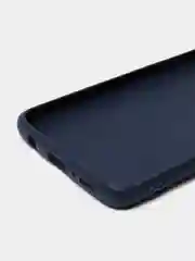 Темно-синий силиконовый чехол Samsung Galaxy S6 edge S7 S8 Plus S9 S10 S10E S20 A51 A71 S20FE A52 A72