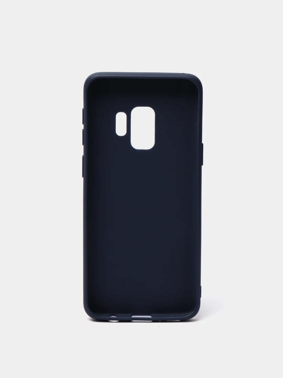 Темно-синий силиконовый чехол Samsung Galaxy S6 edge S7 S8 Plus S9 S10 S10E S20 A51 A71 S20FE A52 A72
