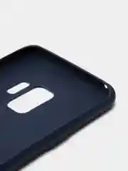 Темно-синий силиконовый чехол Samsung Galaxy S6 edge S7 S8 Plus S9 S10 S10E S20 A51 A71 S20FE A52 A72