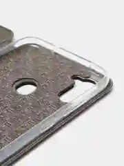Серый samsung A01, A10, A11, A20, A30, A21S, A41, A50, A51, А52,A71, M21, M31, M31S чехол-книжка
