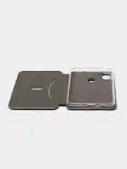 Серый samsung A01, A10, A11, A20, A30, A21S, A41, A50, A51, А52,A71, M21, M31, M31S чехол-книжка