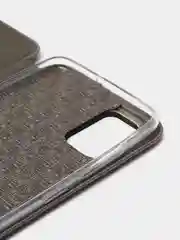 Серый samsung A01, A10, A11, A20, A30, A21S, A41, A50, A51, А52,A71, M21, M31, M31S чехол-книжка