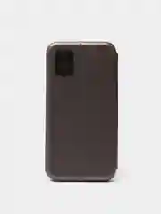 Серый samsung A01, A10, A11, A20, A30, A21S, A41, A50, A51, А52,A71, M21, M31, M31S чехол-книжка