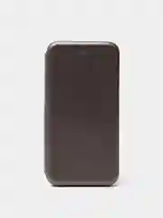 Серый samsung A01, A10, A11, A20, A30, A21S, A41, A50, A51, А52,A71, M21, M31, M31S чехол-книжка