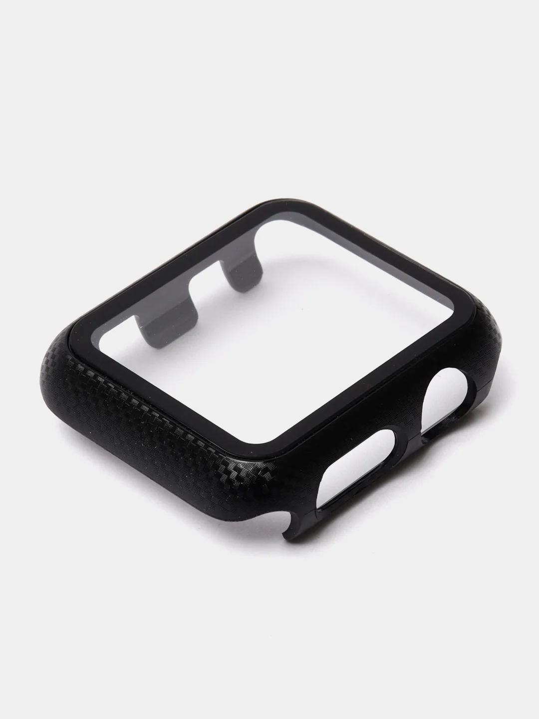 Хром бампер с защитным стеклом для Apple Watch 38/40/42/44 mm