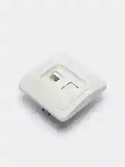 Розетка компьютерная RJ45 белая в0035 Валери, скрытой установки
