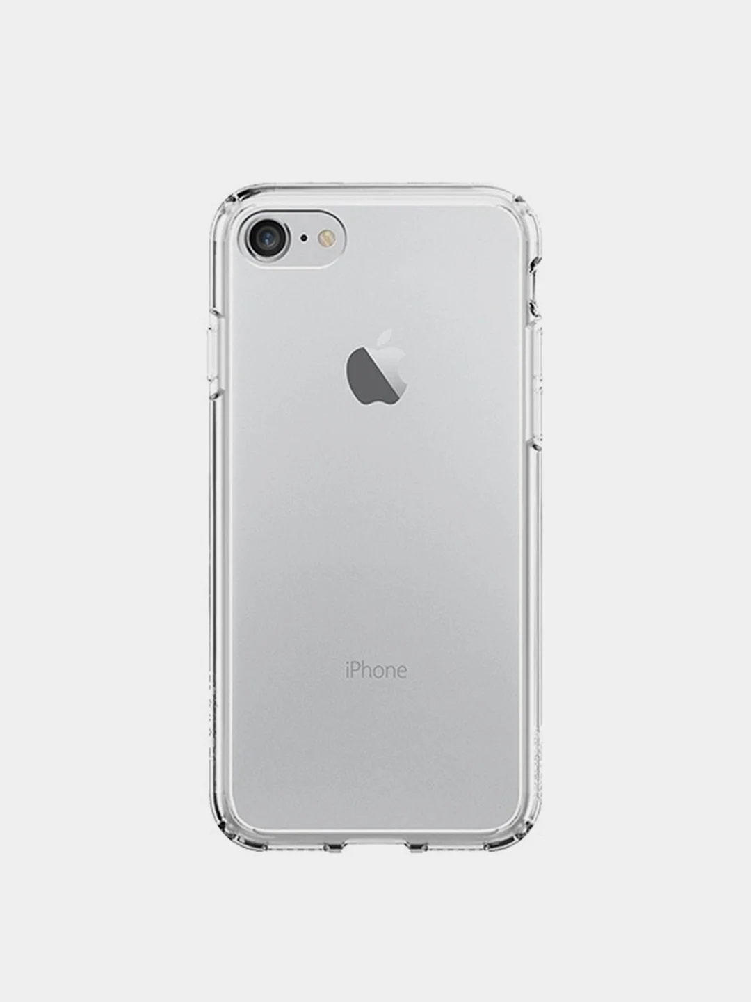Прозрачный чехол Silicone Case (Чехол силиконовый) для iPhone 8/ iPhone 8 plus