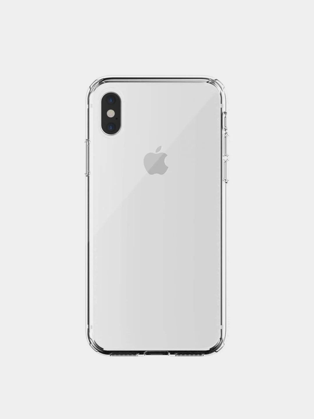 Прозрачный чехол Silicone Case ( Чехол силиконовый ) для iPhone X