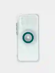 Морской чехол для Samsung Galaxy A02s, Галакси А02с прозрачный, силиконовый, с кольцом-держателем