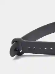 Угольный ремешок для Xiaomi Mi Band 3 и Mi Band 4, силиконовый