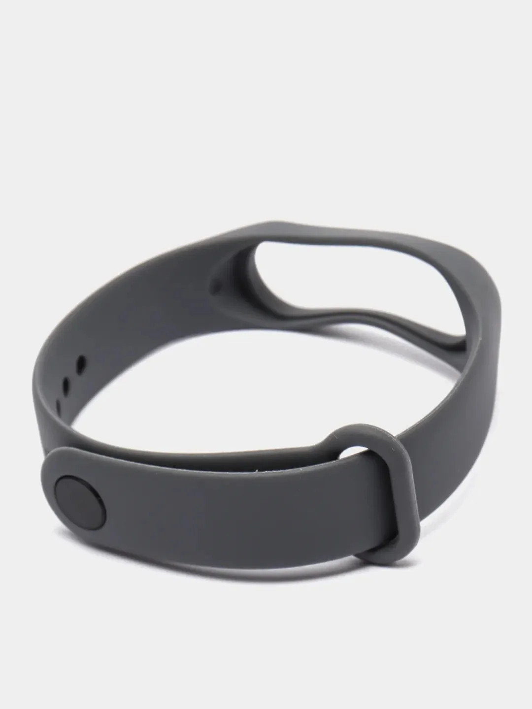 Угольный ремешок для Xiaomi Mi Band 3 и Mi Band 4, силиконовый