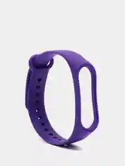 Фиолетовый ремешок для Xiaomi Mi Band 3 и Mi Band 4, силиконовый