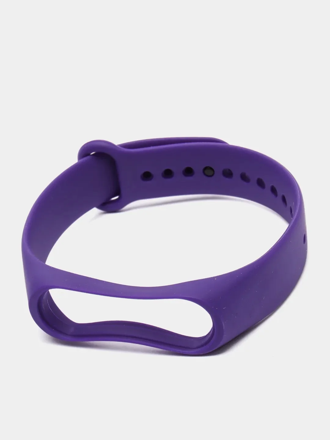 Фиолетовый ремешок для Xiaomi Mi Band 3 и Mi Band 4, силиконовый