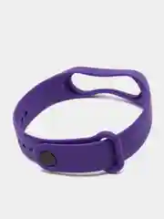 Фиолетовый ремешок для Xiaomi Mi Band 3 и Mi Band 4, силиконовый