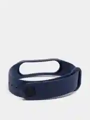 Темно-синий ремешок для Xiaomi Mi Band 3 и Mi Band 4, силиконовый