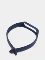 Темно-синий ремешок для Xiaomi Mi Band 3 и Mi Band 4, силиконовый