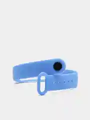Голубой ремешок для Xiaomi Mi Band 3 и Mi Band 4, силиконовый