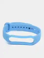 Голубой ремешок для Xiaomi Mi Band 3 и Mi Band 4, силиконовый