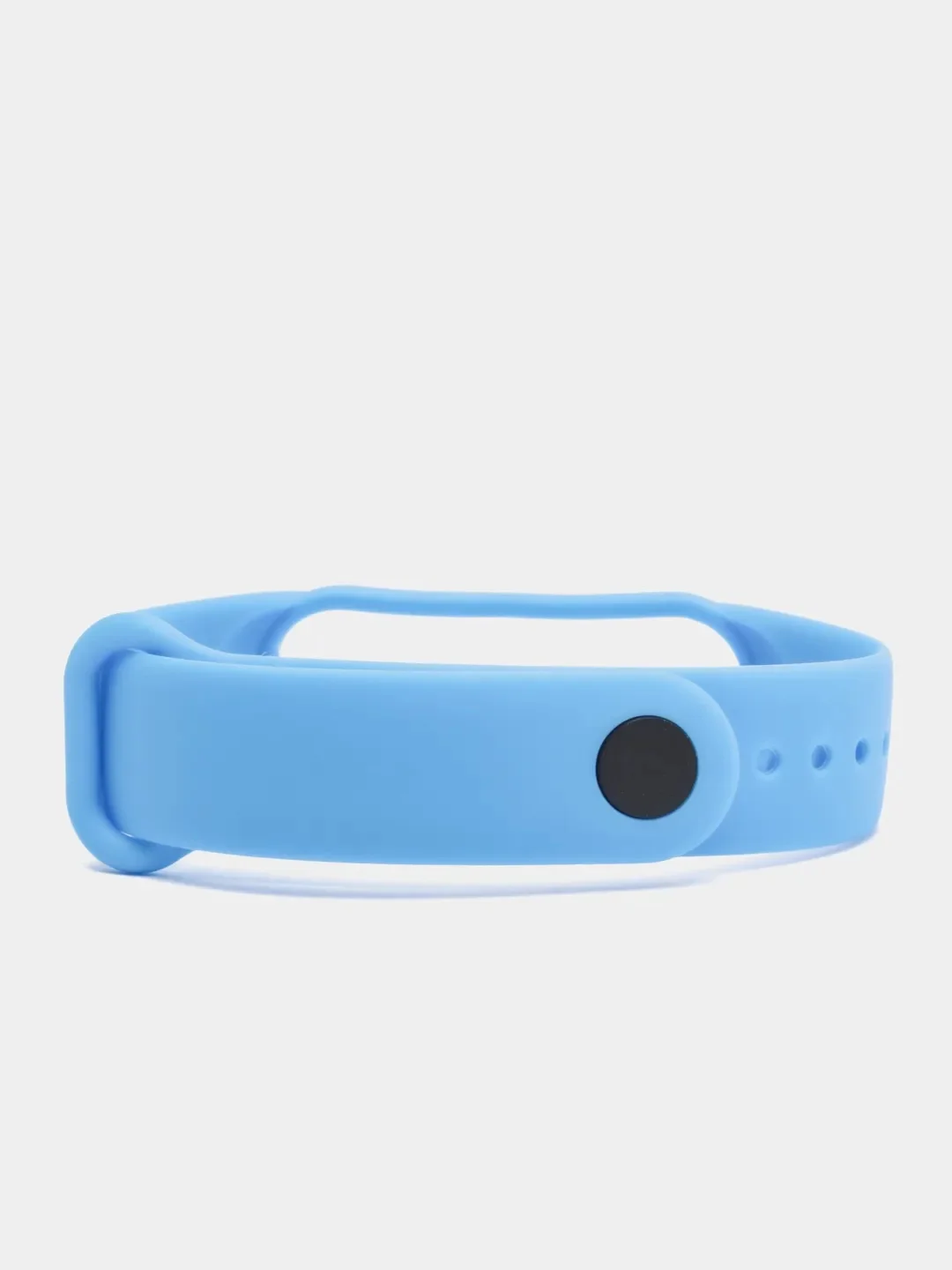 Голубой ремешок для Xiaomi Mi Band 3 и Mi Band 4, силиконовый