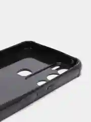 Черный чехол для Infinix HOT 12I с рисунками и с защитой камеры