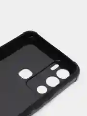 Зеленый чехол для Infinix HOT 12I с рисунками и с защитой камеры