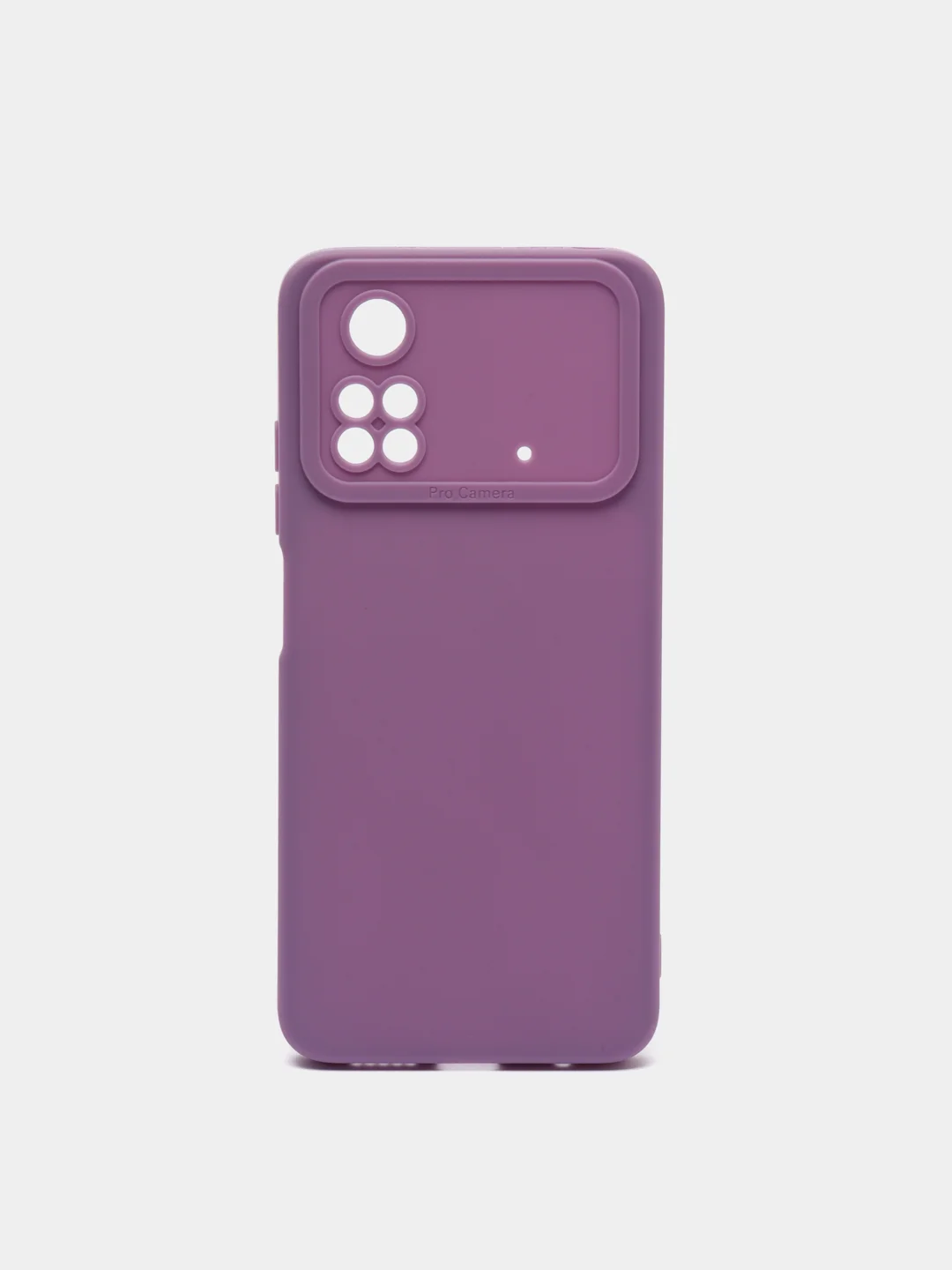 Марсала чехол с защитой камеры Xiaomi POCO M4 PRO 4G 2022 / POCO M4 PRO