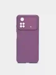 Марсала чехол с защитой камеры Xiaomi POCO M4 PRO 4G 2022 / POCO M4 PRO