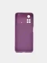 Марсала чехол с защитой камеры Xiaomi POCO M4 PRO 4G 2022 / POCO M4 PRO