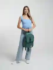 Тёмно-бирюзовый рюкзак спортивный,  школьный