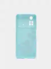 Серебряный чехол с защитой камеры Xiaomi POCO M4 PRO 4G 2022 / POCO M4 PRO