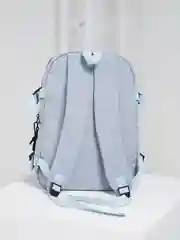 Серебряный рюкзак спортивный,  школьный