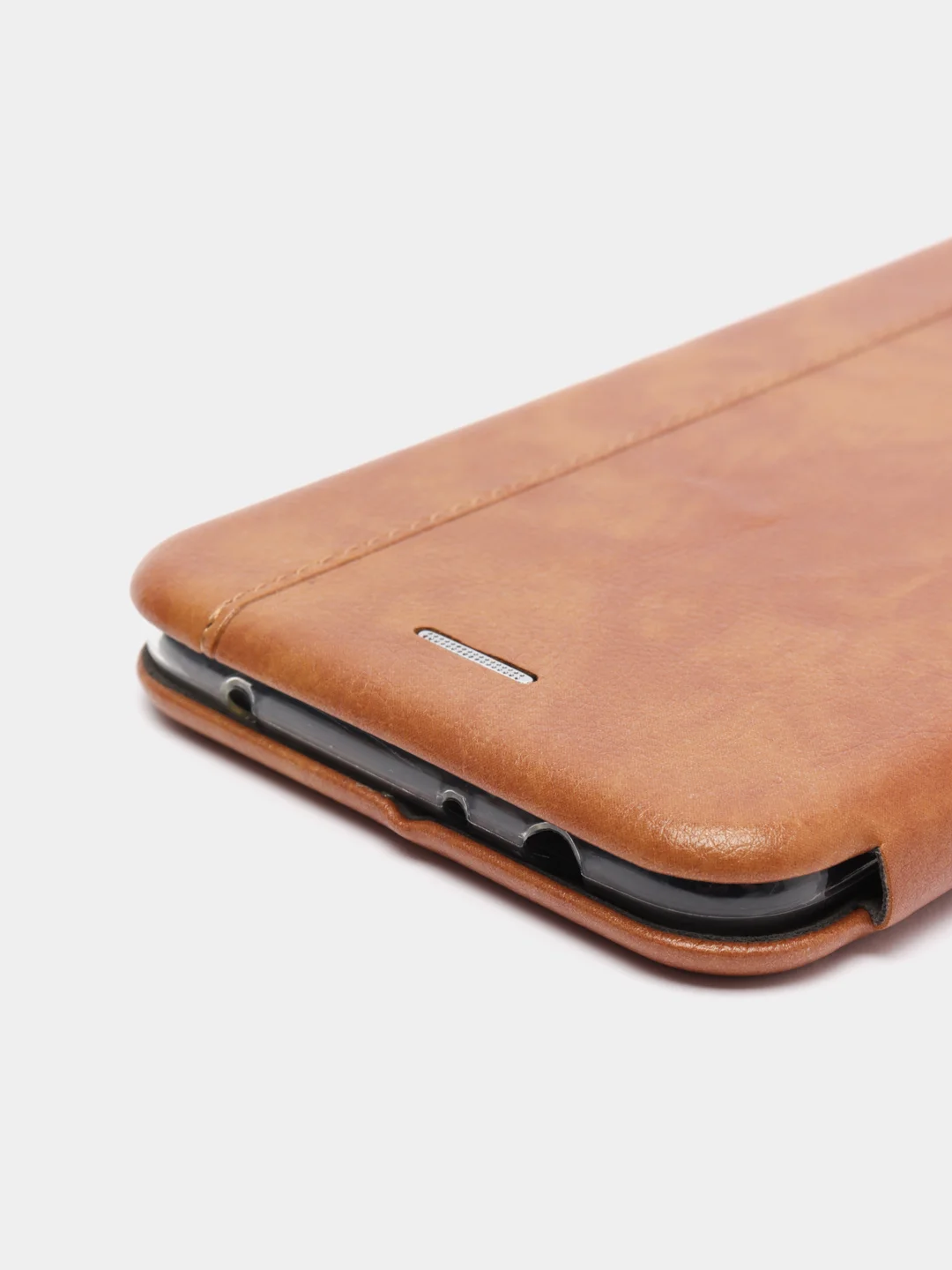 Горчичный чехол книжка Xiaomi Redmi Note 6 / Note 6 Pro