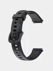 Черный ремешок для Huawei / Honor band 7 силиконовый, с принтом Найк, камуфляж