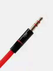 Красный инвертор Переходник Адаптер Mini Jack 3.5 "мама"(микрофон и наушники) на 2xMini Jack 3.5