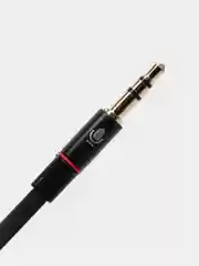 Черный инвертор Переходник Адаптер Mini Jack 3.5 "мама"(микрофон и наушники) на 2xMini Jack 3.5