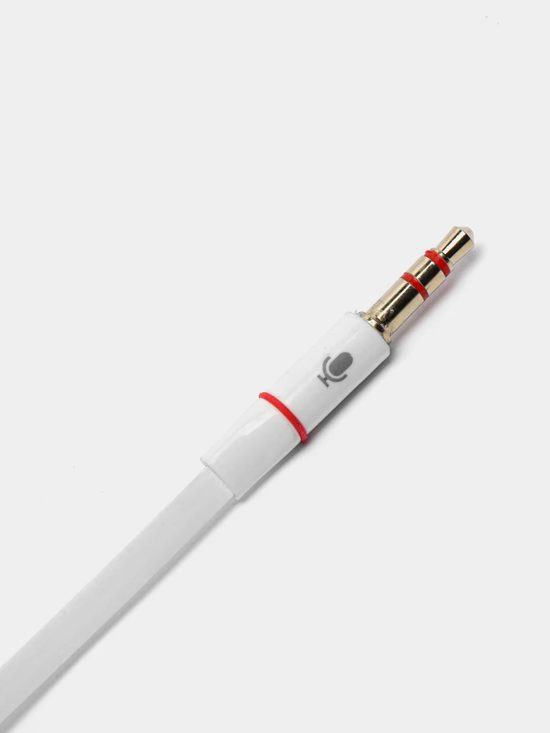 Белый инвертор Переходник Адаптер Mini Jack 3.5 "мама"(микрофон и наушники) на 2xMini Jack 3.5