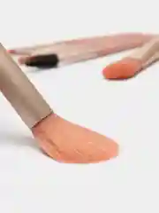Розовый набор кистей для макияжа, 8 штук