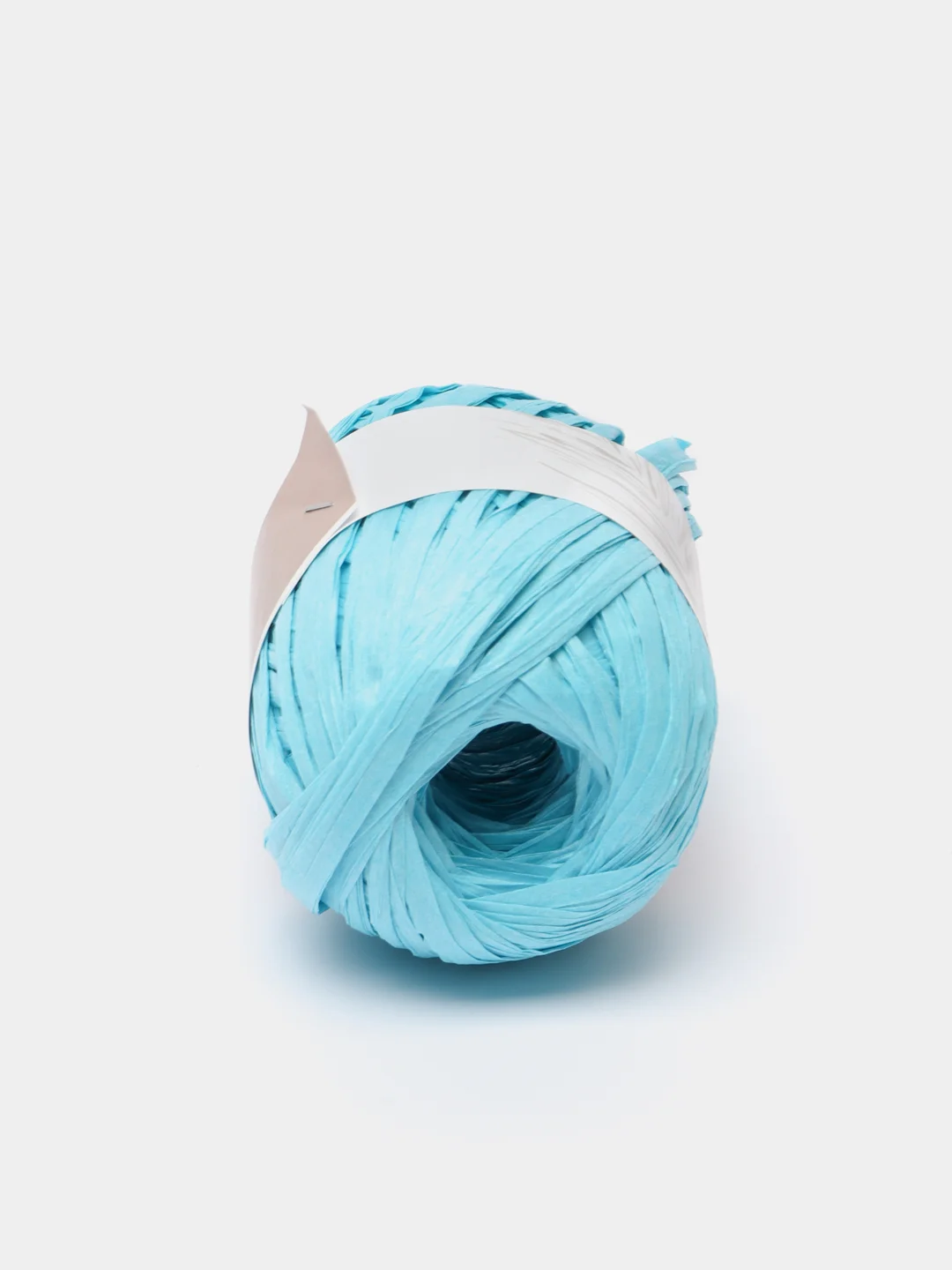 Бирюзовый пряжа для вязания Raffia / пряжа "Рафия" 4 мотка