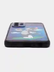 Синий чехол с рисунком на Samsung Galaxy A52 (Самсунг Галакси А52)